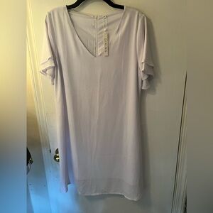 QIXING Brand White any occasion dress